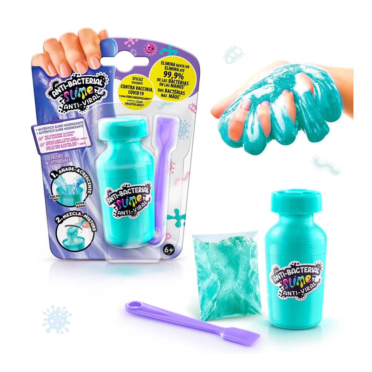 Juego Antibacterial Slime Diy 1