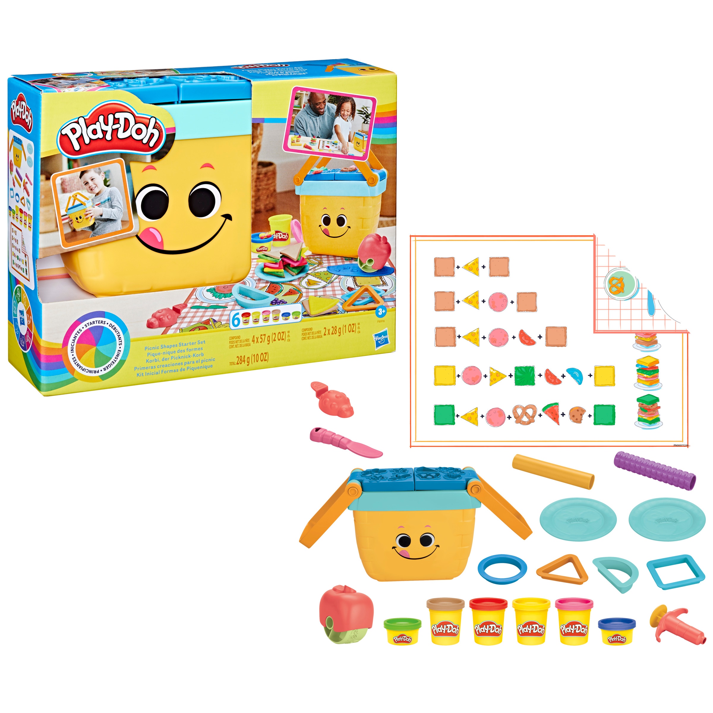 Primeras creaciones para el pícnic Play-Doh 2