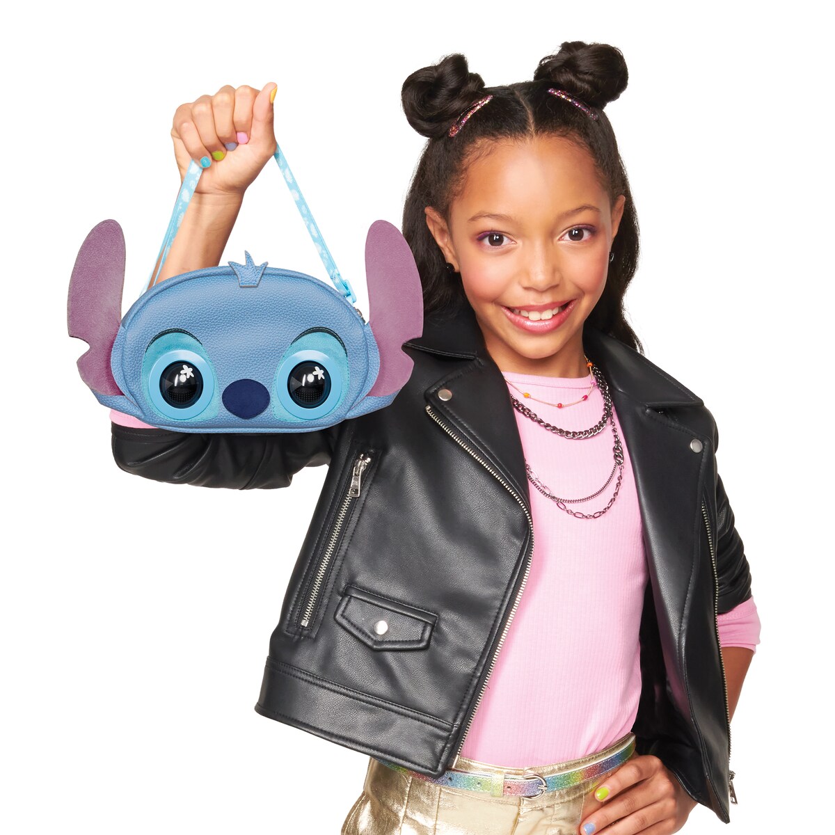 Bolso interactivo Stitch, Purse Pets, Spin Master 8