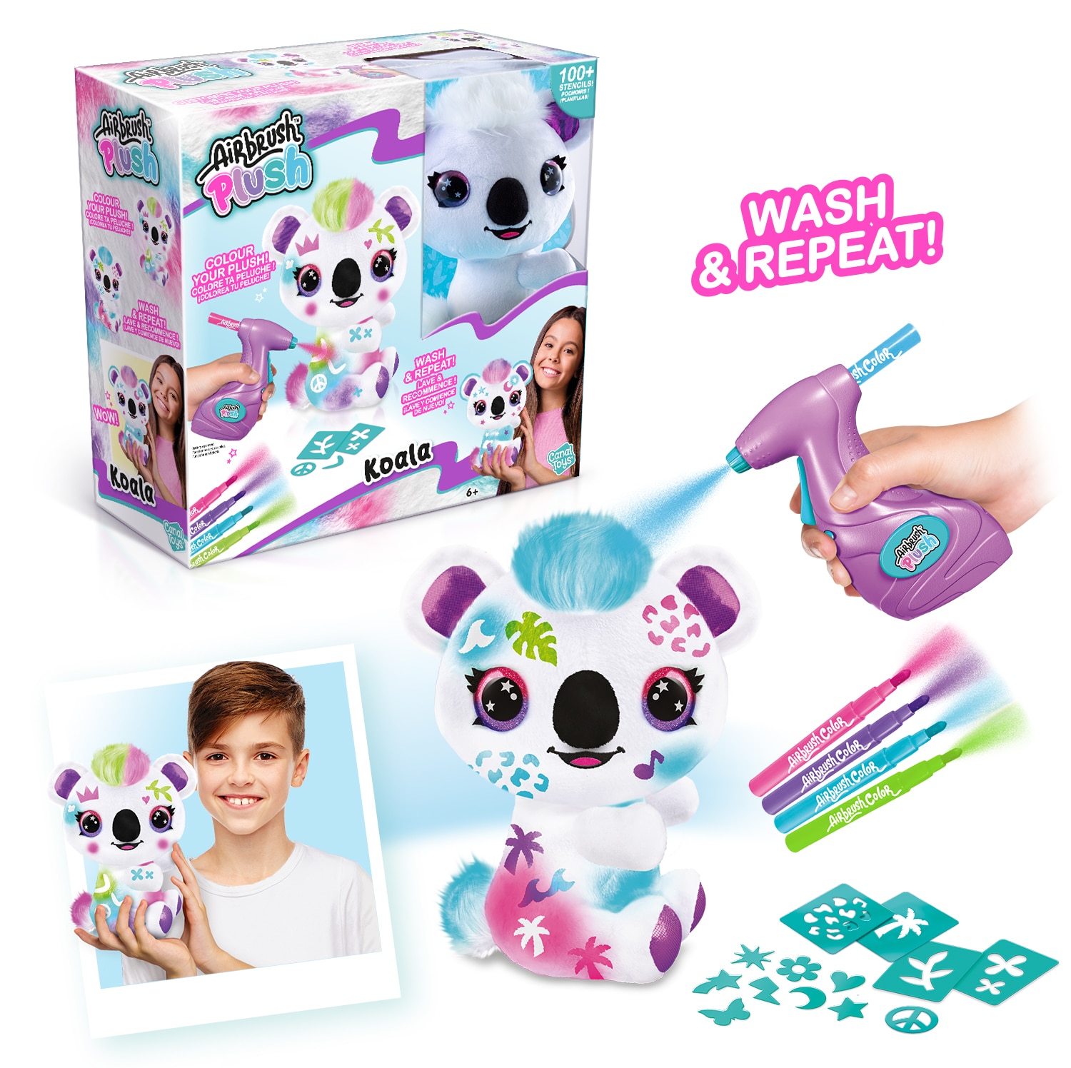 Peluche Colorea tu koala 4