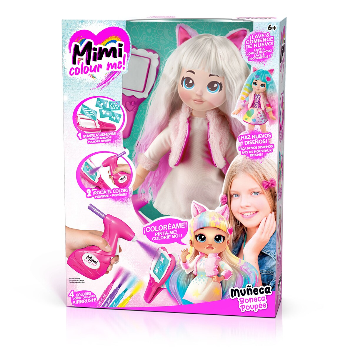 Muñeca Mimi color me 4