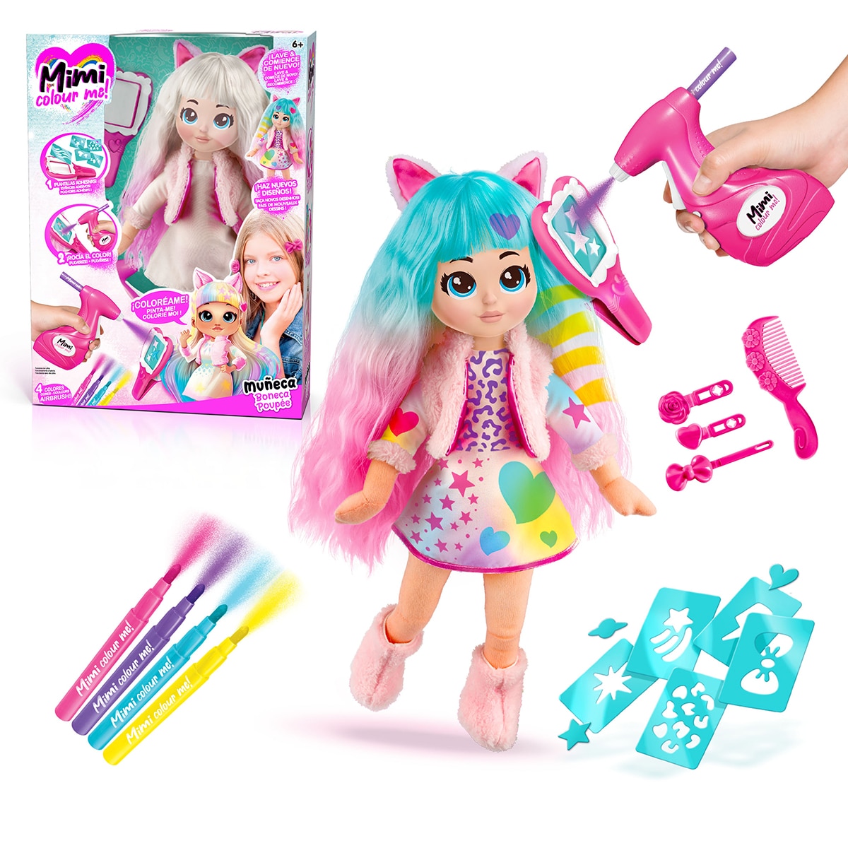 Muñeca Mimi color me 6