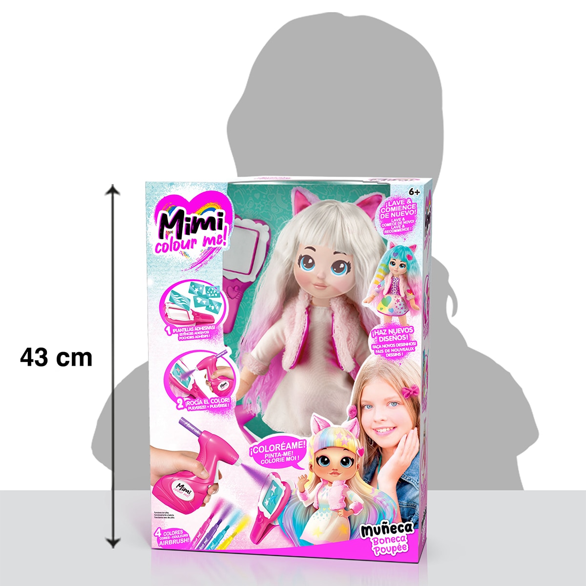 Muñeca Mimi color me 10