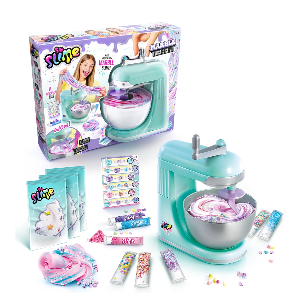 Slime máquina mezcladora · So Slime · El Corte Inglés