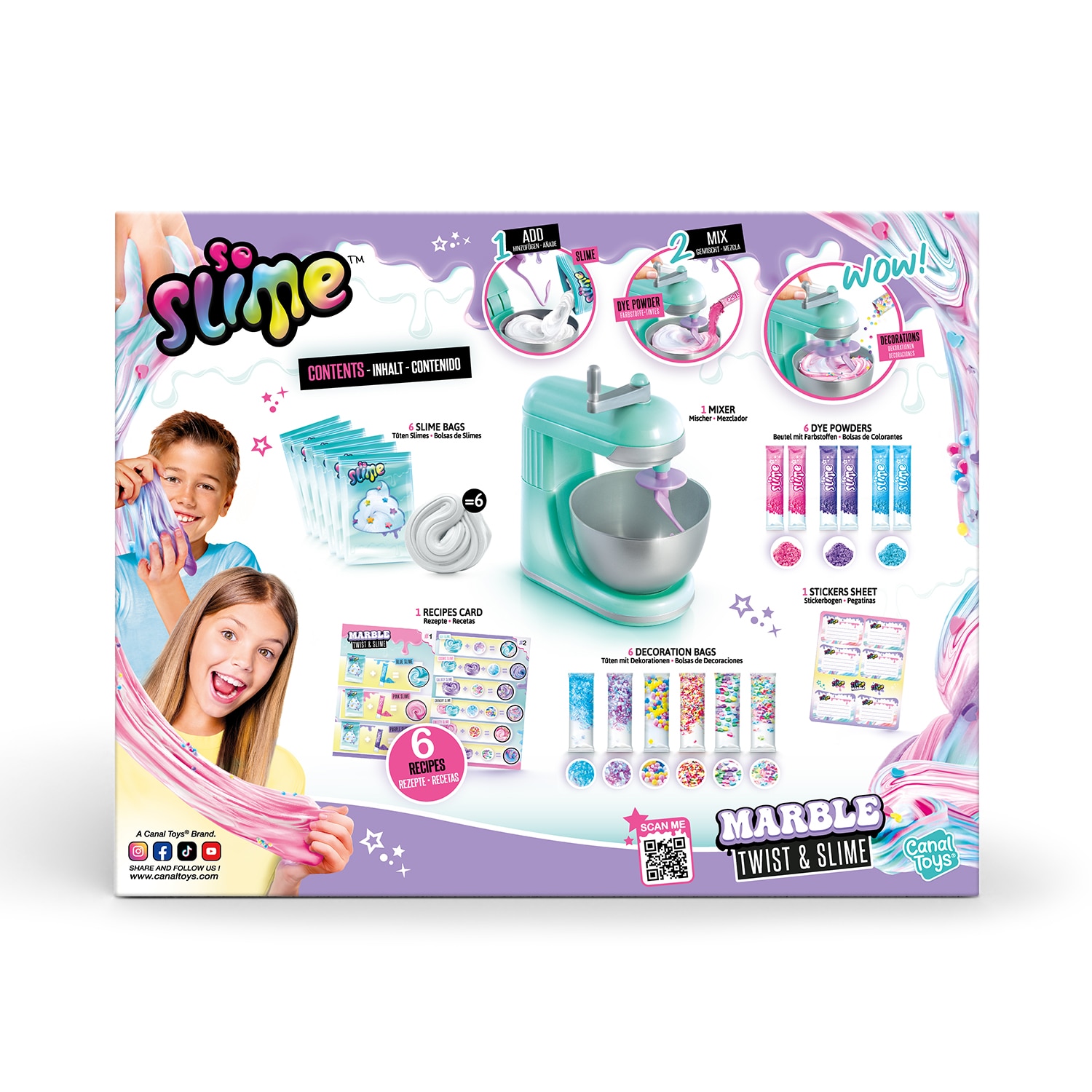 Slime máquina mezcladora 12