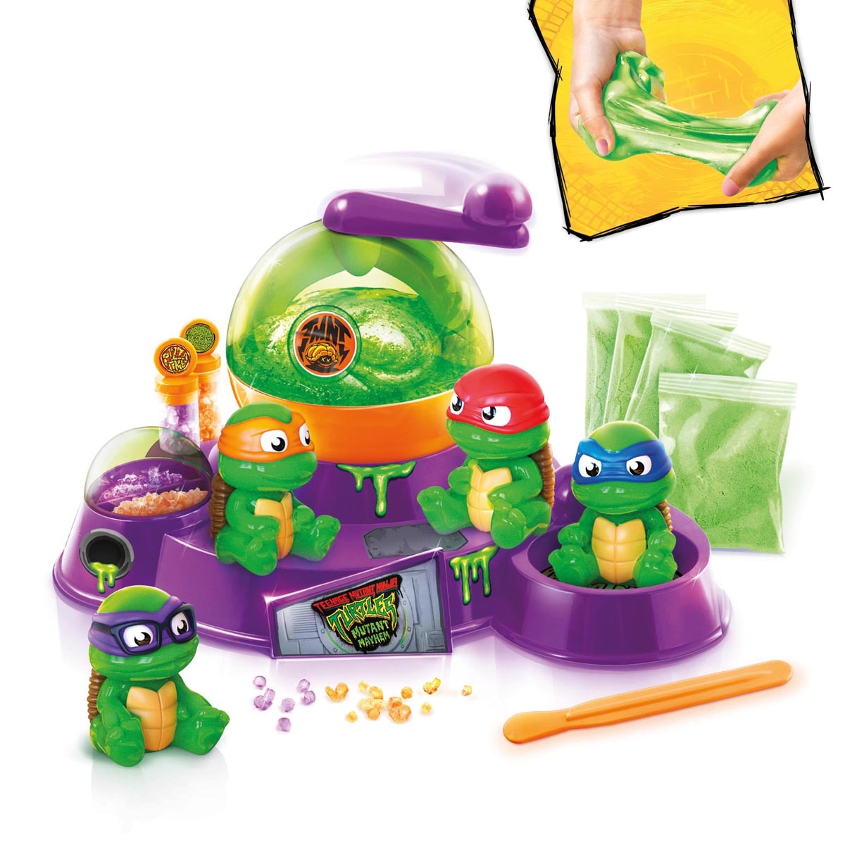 Fidget slime factory Tortugas Ninja 4