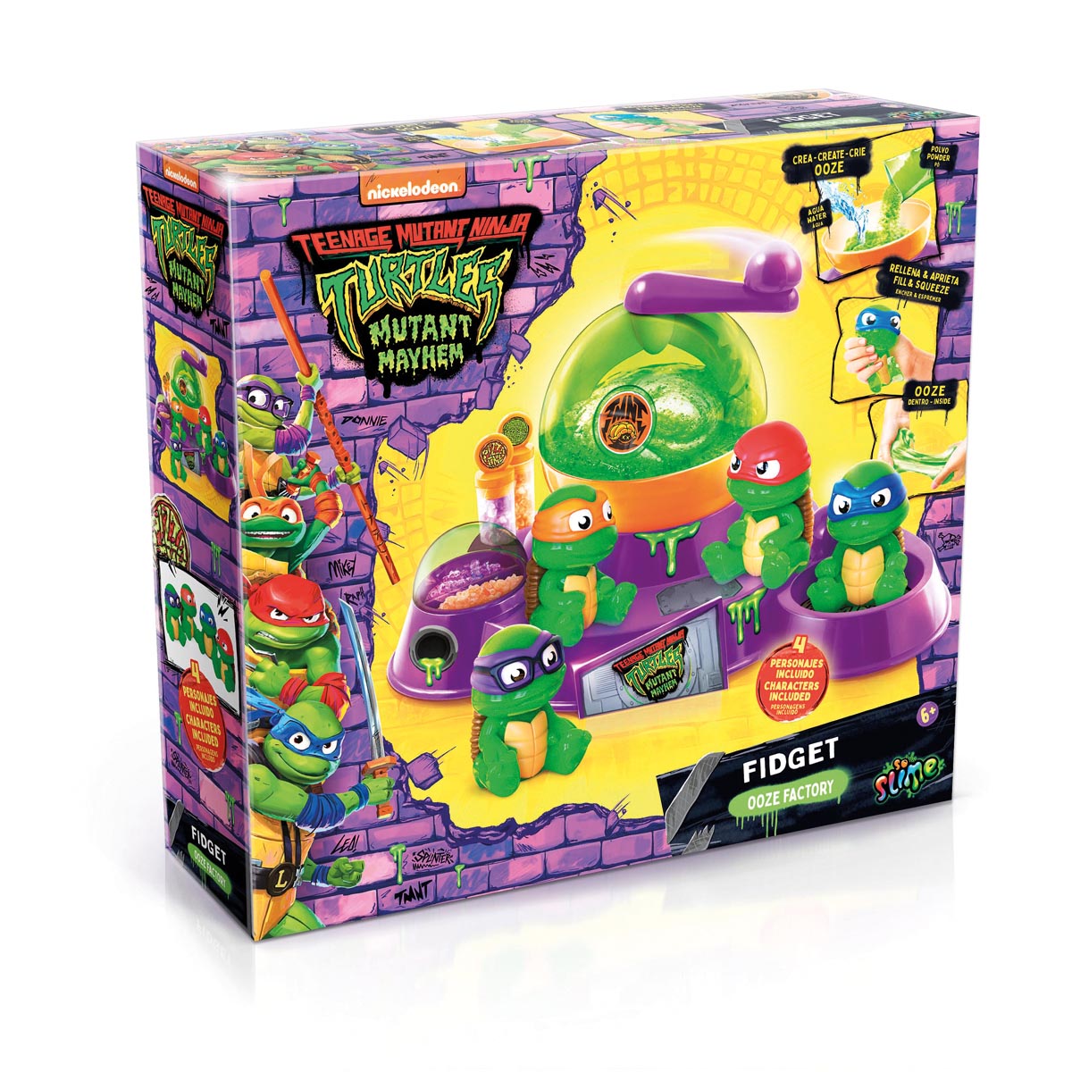 Fidget slime factory Tortugas Ninja 5