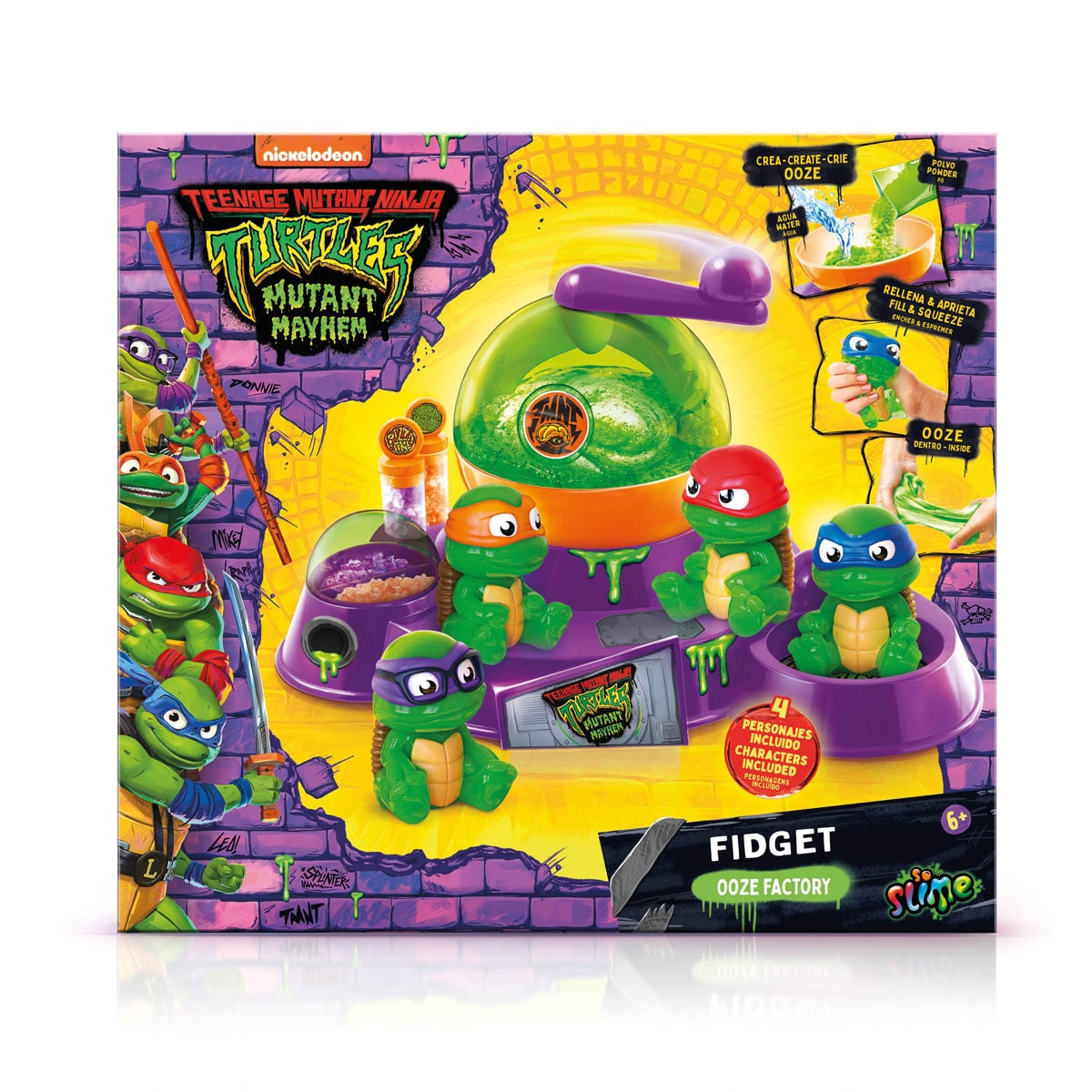 Fidget slime factory Tortugas Ninja 7
