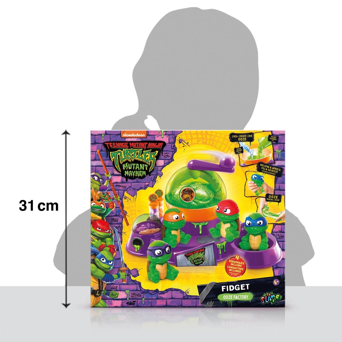 Fidget slime factory Tortugas Ninja 8