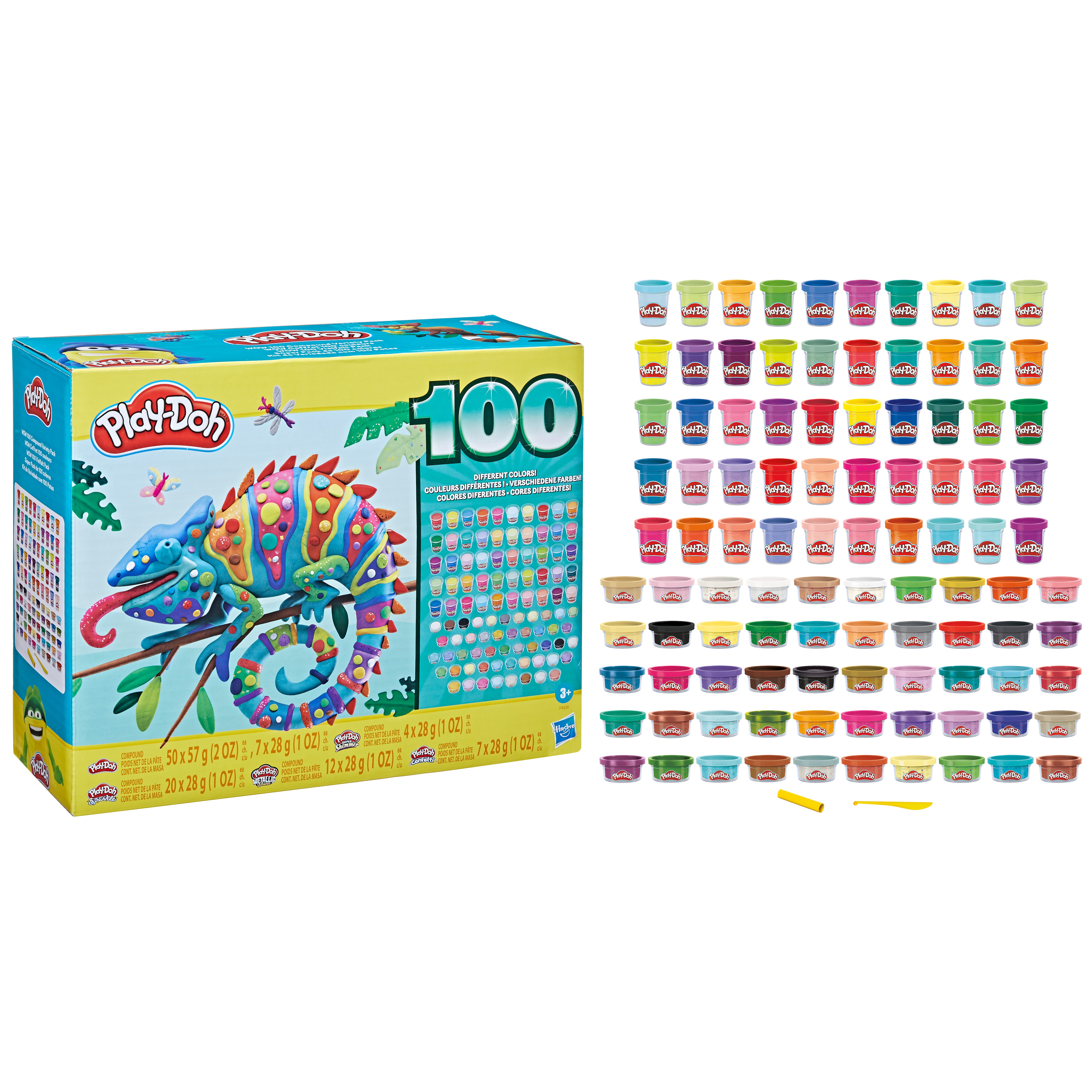 Play-Doh Súper Pack de 100 colores 2