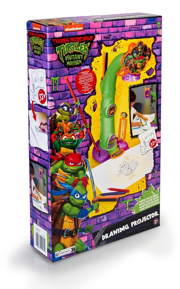 Proyector Tortugas Ninja 2