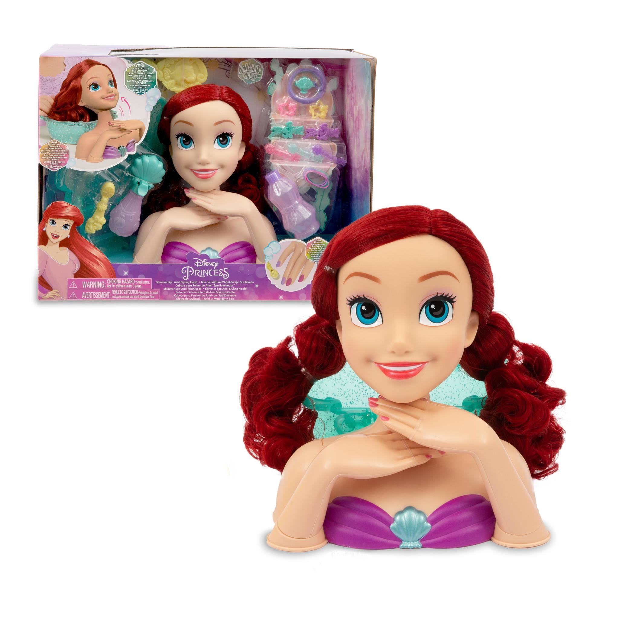 Busto Ariel Disney 3