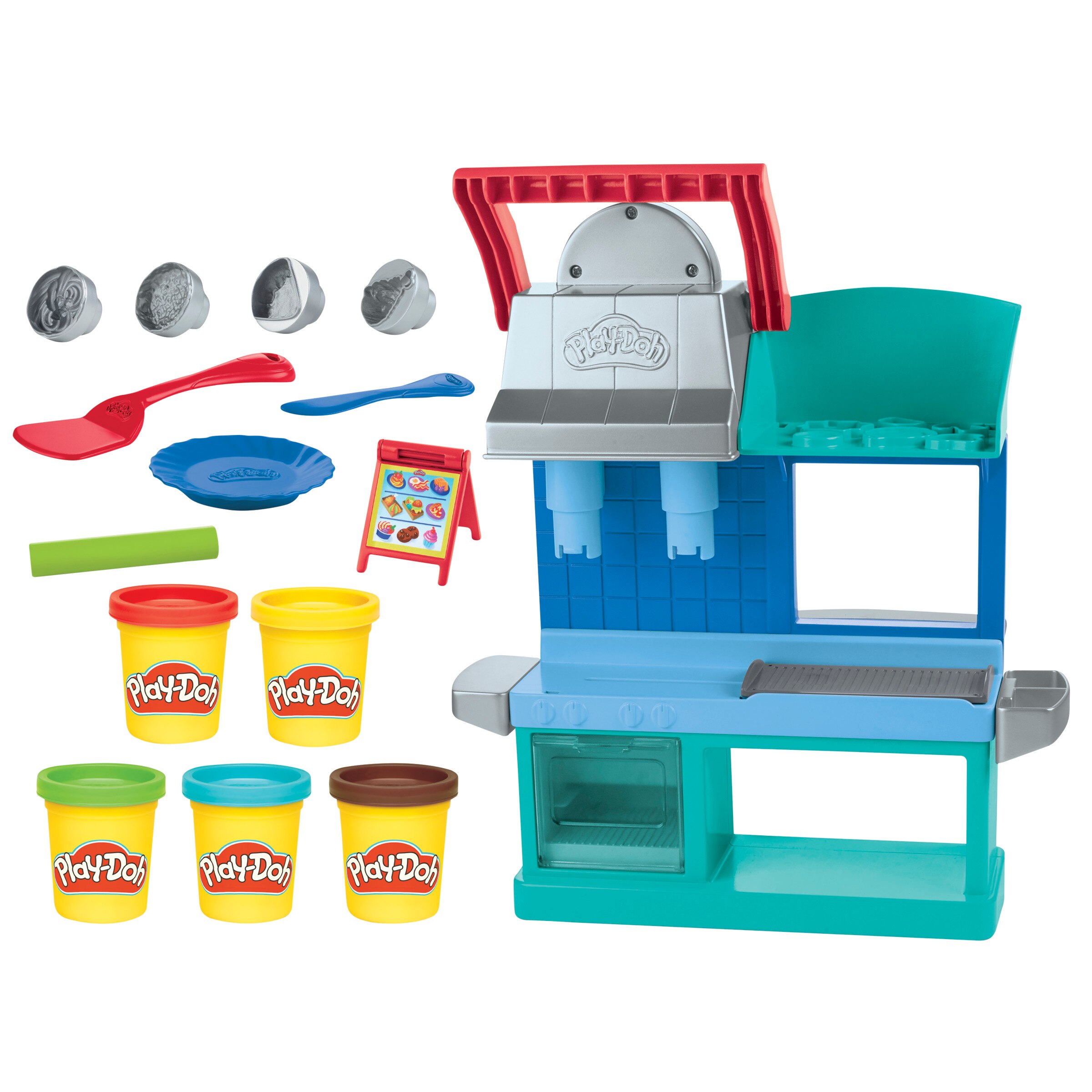 Play-Doh Kitchen Creations Restaurante Divertido Hasbro 3
