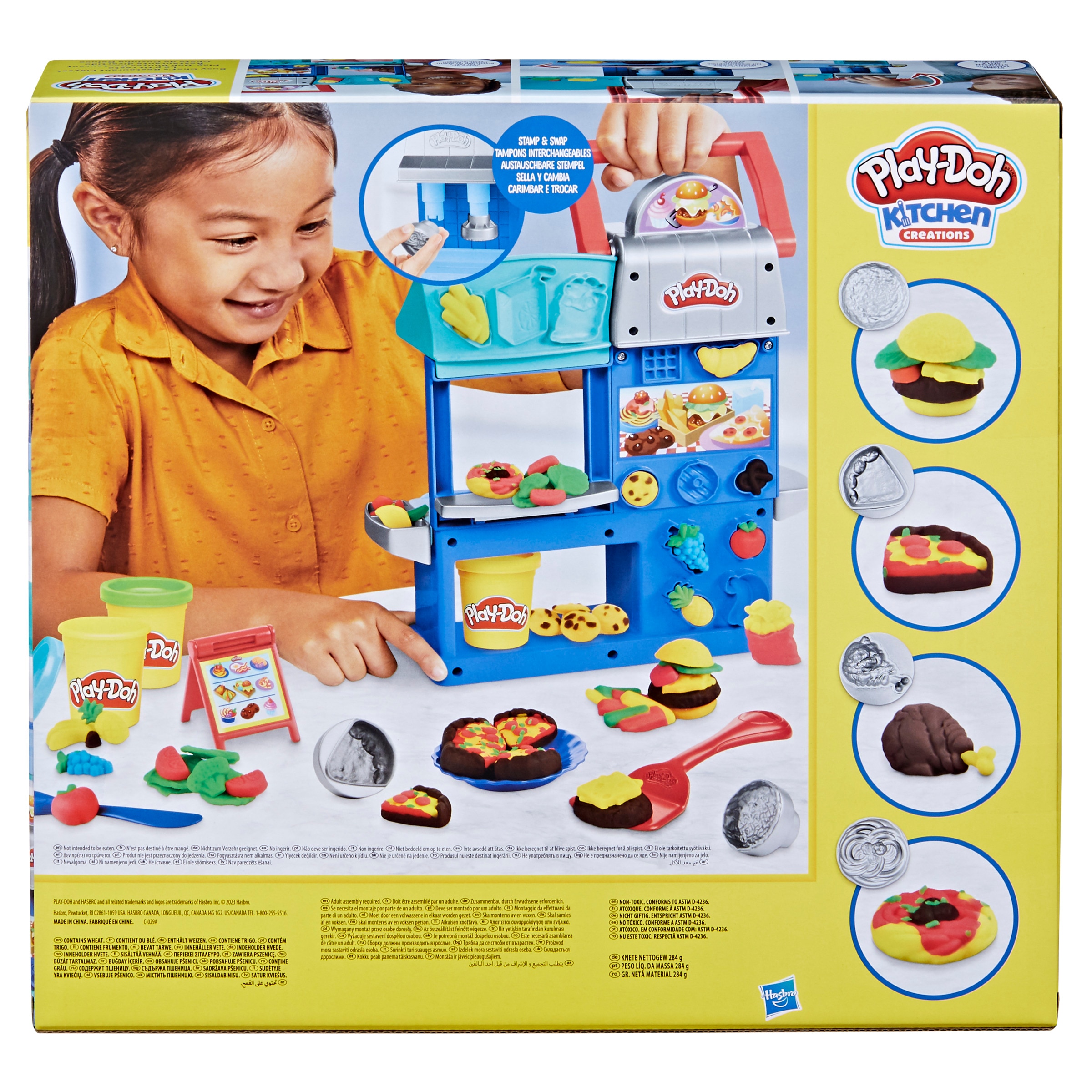Play-Doh Kitchen Creations Restaurante Divertido Hasbro 4