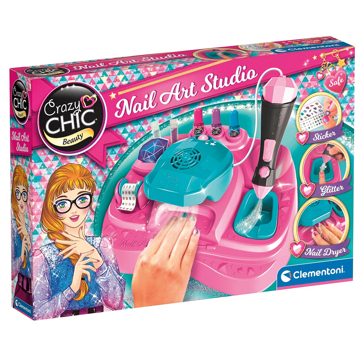 Diseña las Uñas Deluxe Clementoni · Clementoni · El Corte Inglés