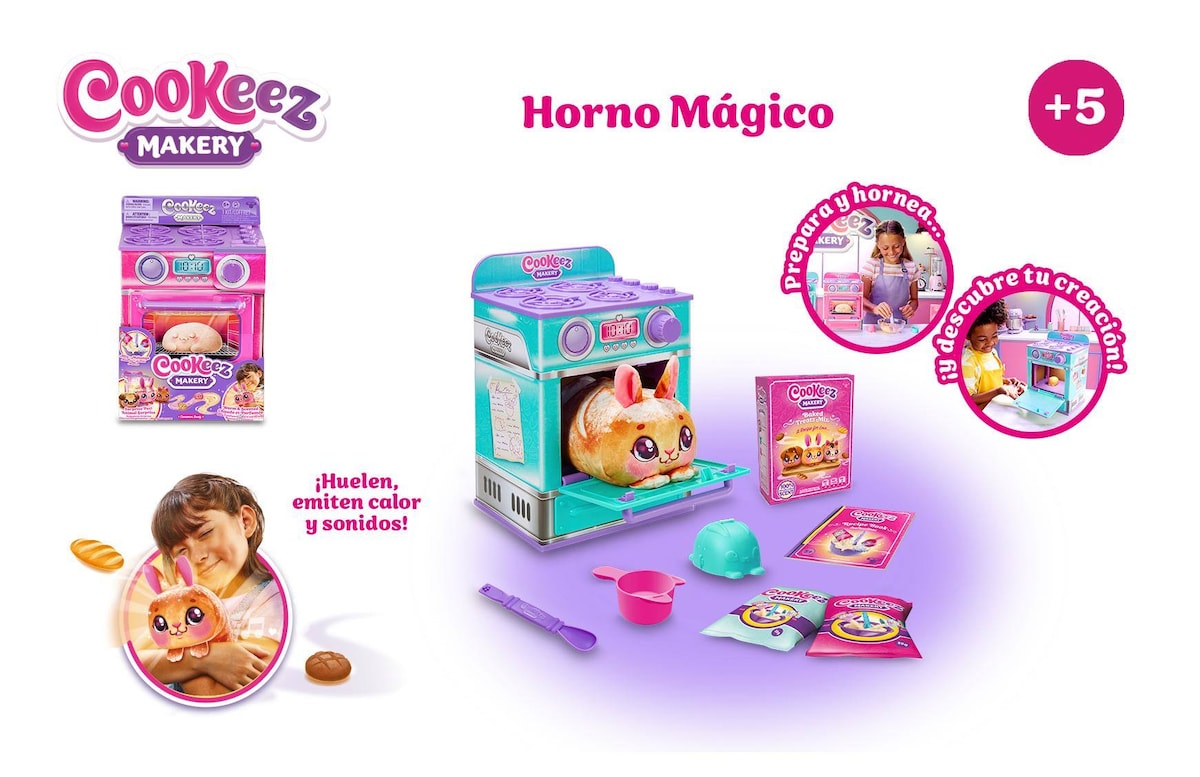 Horno mágico de peluches Famosa 9