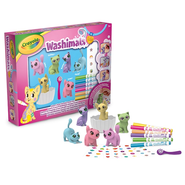 Nueva Bañera 6 Mascotas Colores Pastel