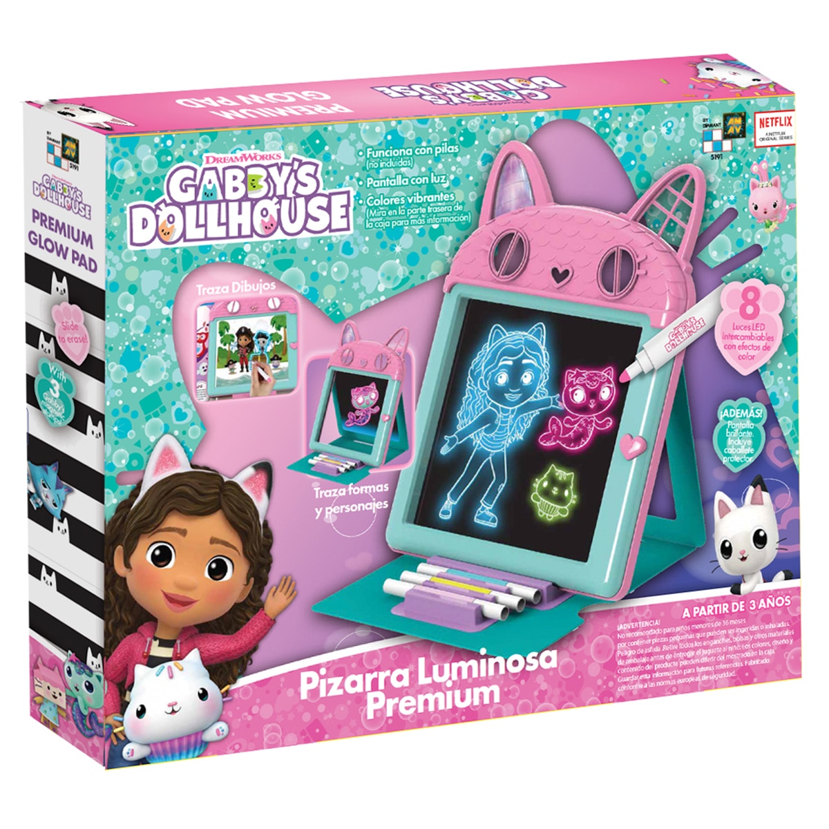 Cefa Toys – Pizarra Luminosa Premium Gabby´S Dollhouse Cefa Toys.