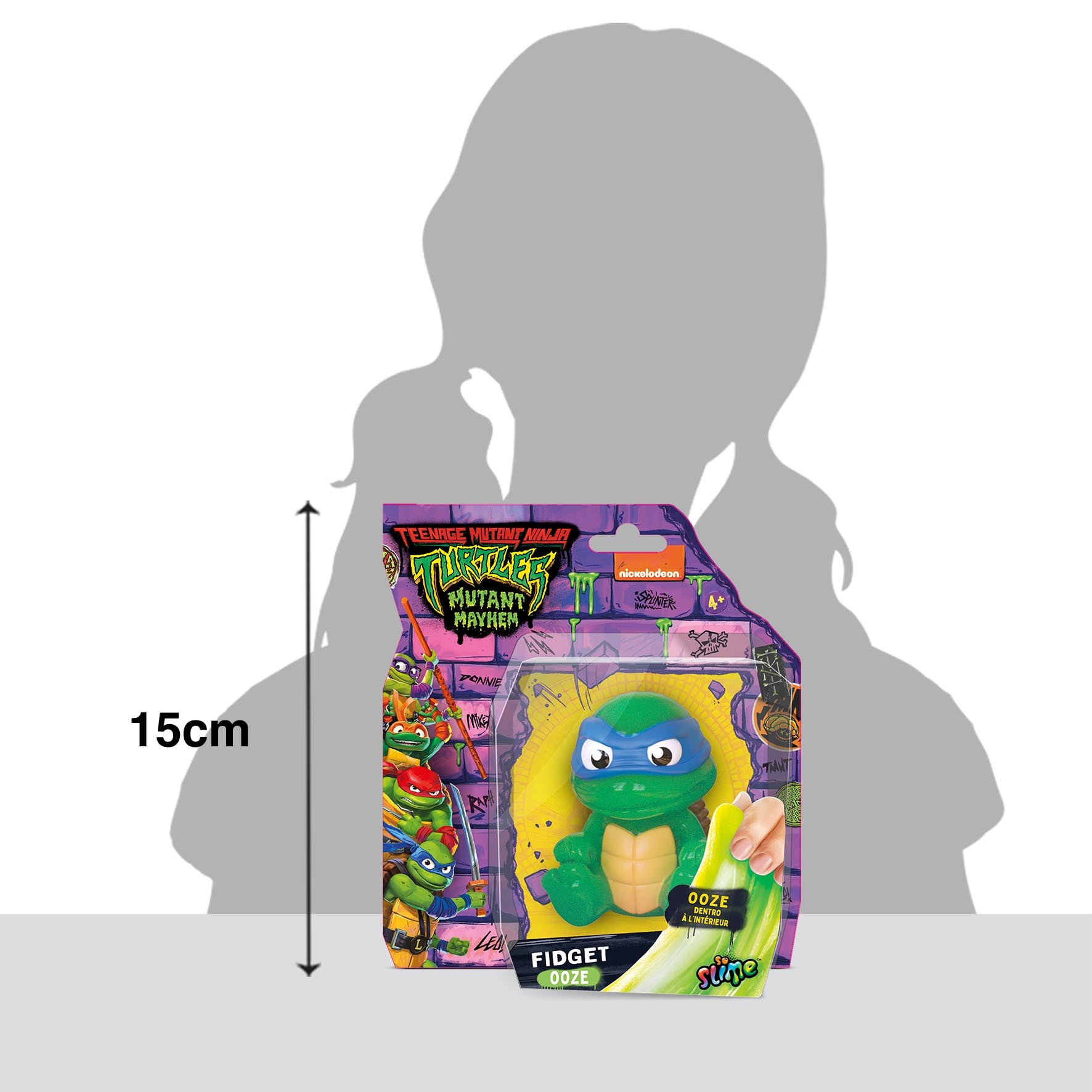 Fidget Slime surtidas Tortugas Ninja Canal Toys 2