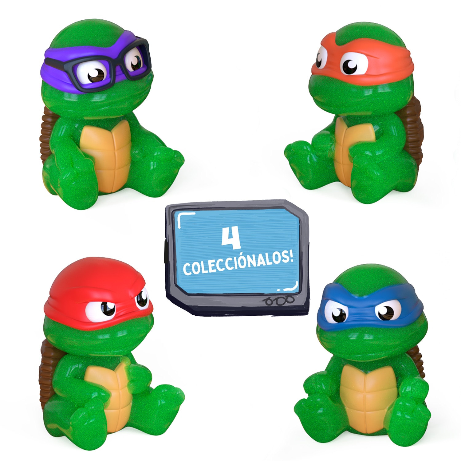 Fidget Slime surtidas Tortugas Ninja Canal Toys 3
