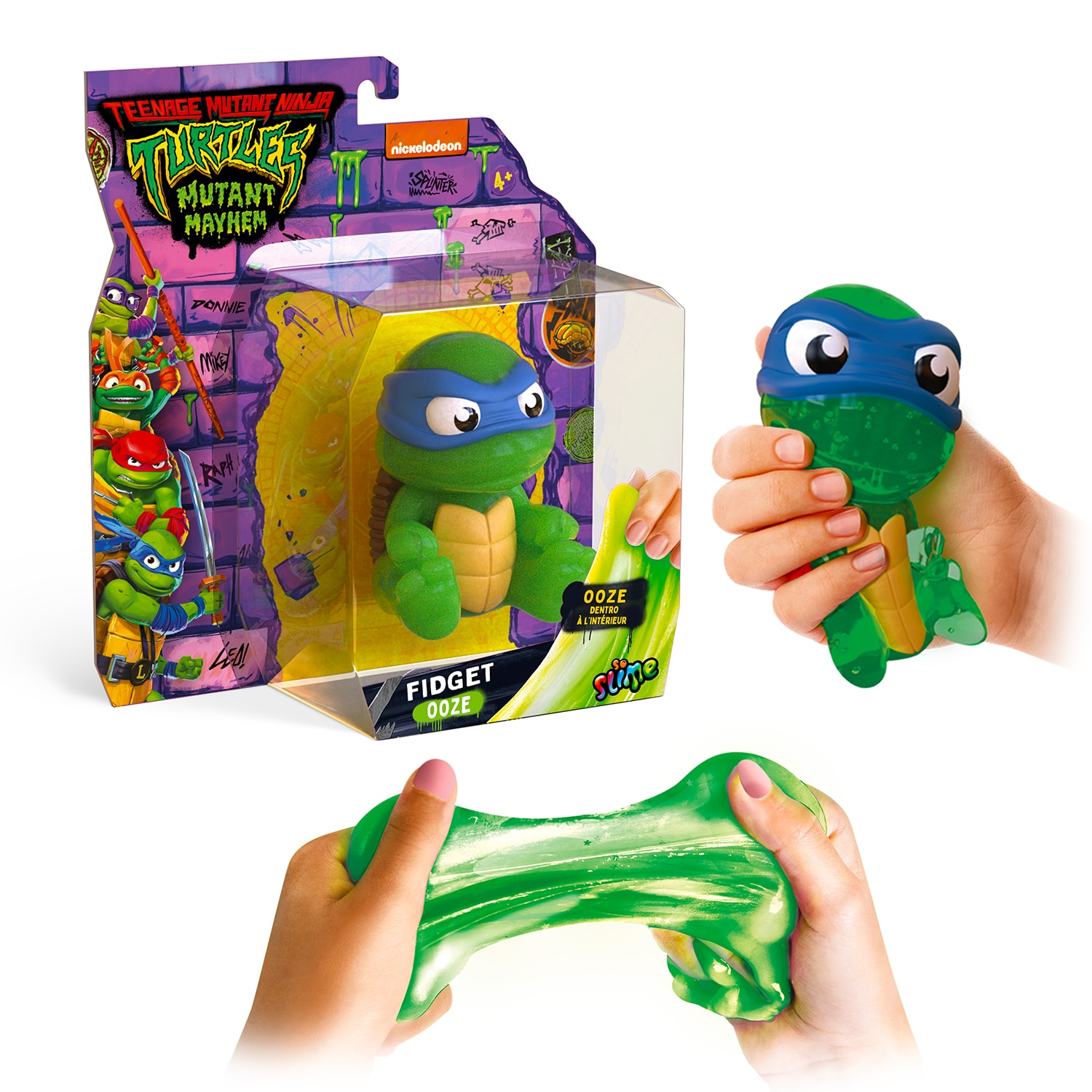 Fidget Slime surtidas Tortugas Ninja Canal Toys 4