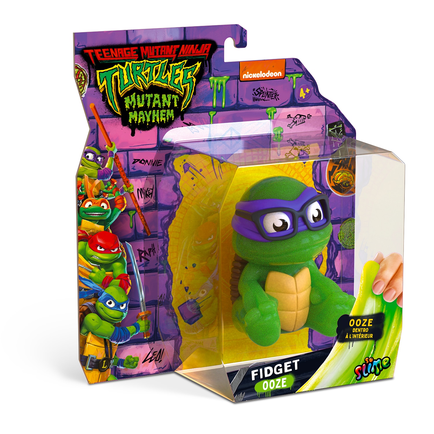 Fidget Slime surtidas Tortugas Ninja Canal Toys 9
