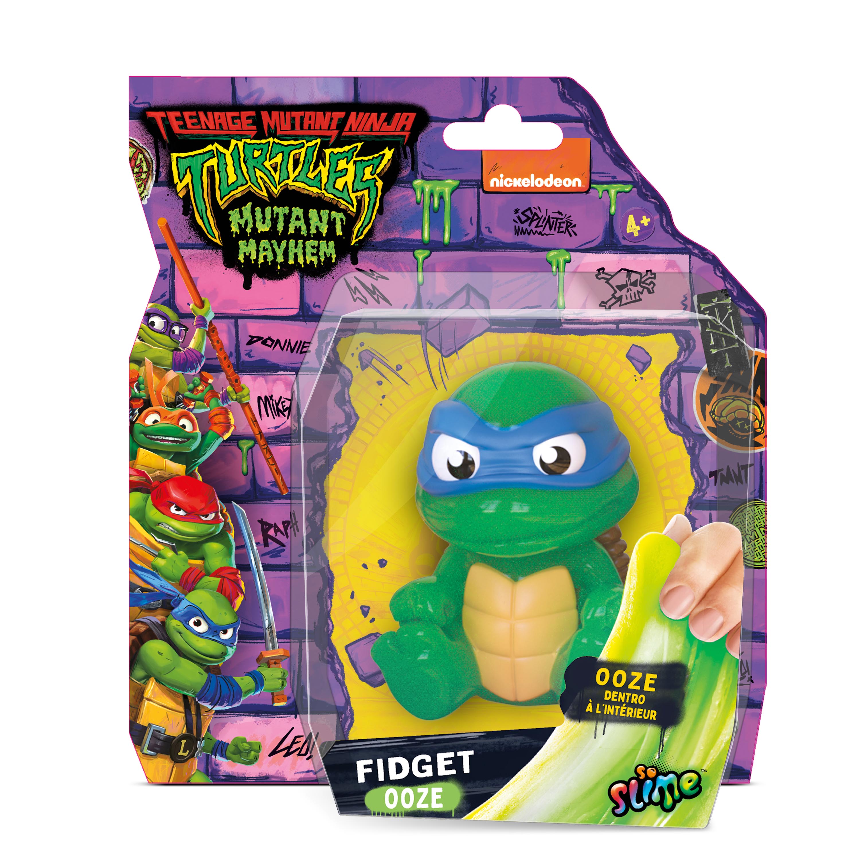 Fidget Slime surtidas Tortugas Ninja Canal Toys 12