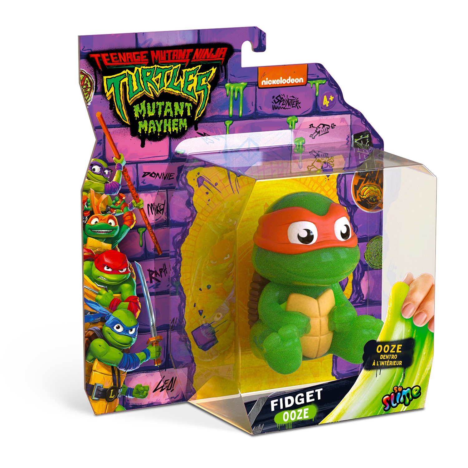 Fidget Slime surtidas Tortugas Ninja Canal Toys 14
