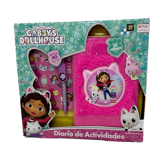 Diario  de Actividades La Casa De Muñecas Gabby's Dollhouse Cefa Toys