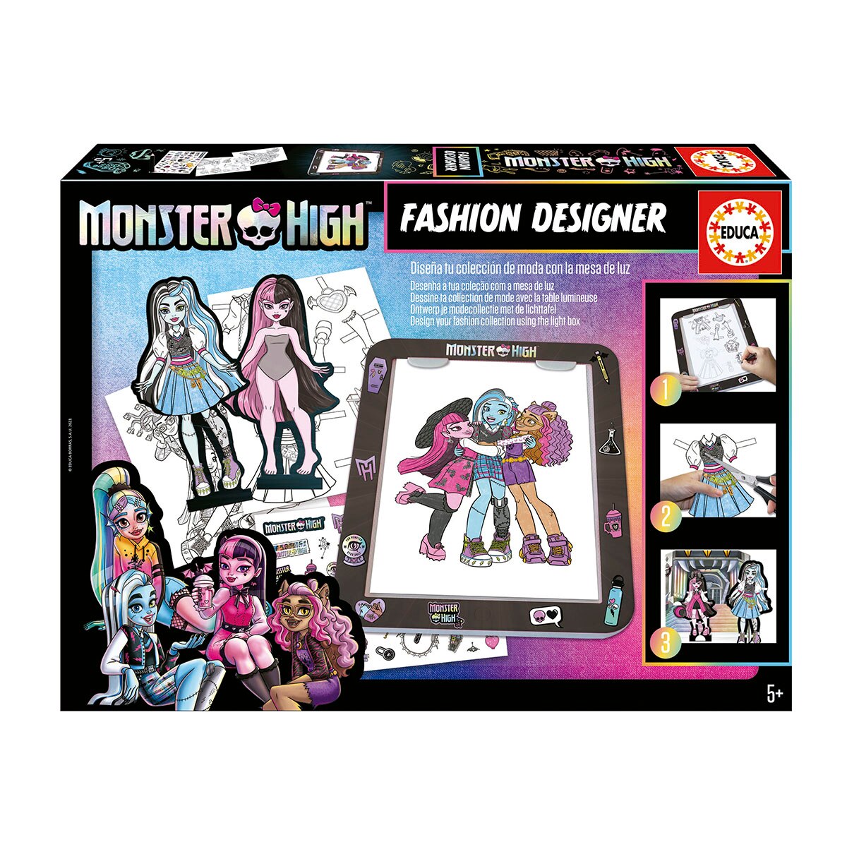 Educa Borrás – Mesa Diseño Monster High Educa Borrás.
