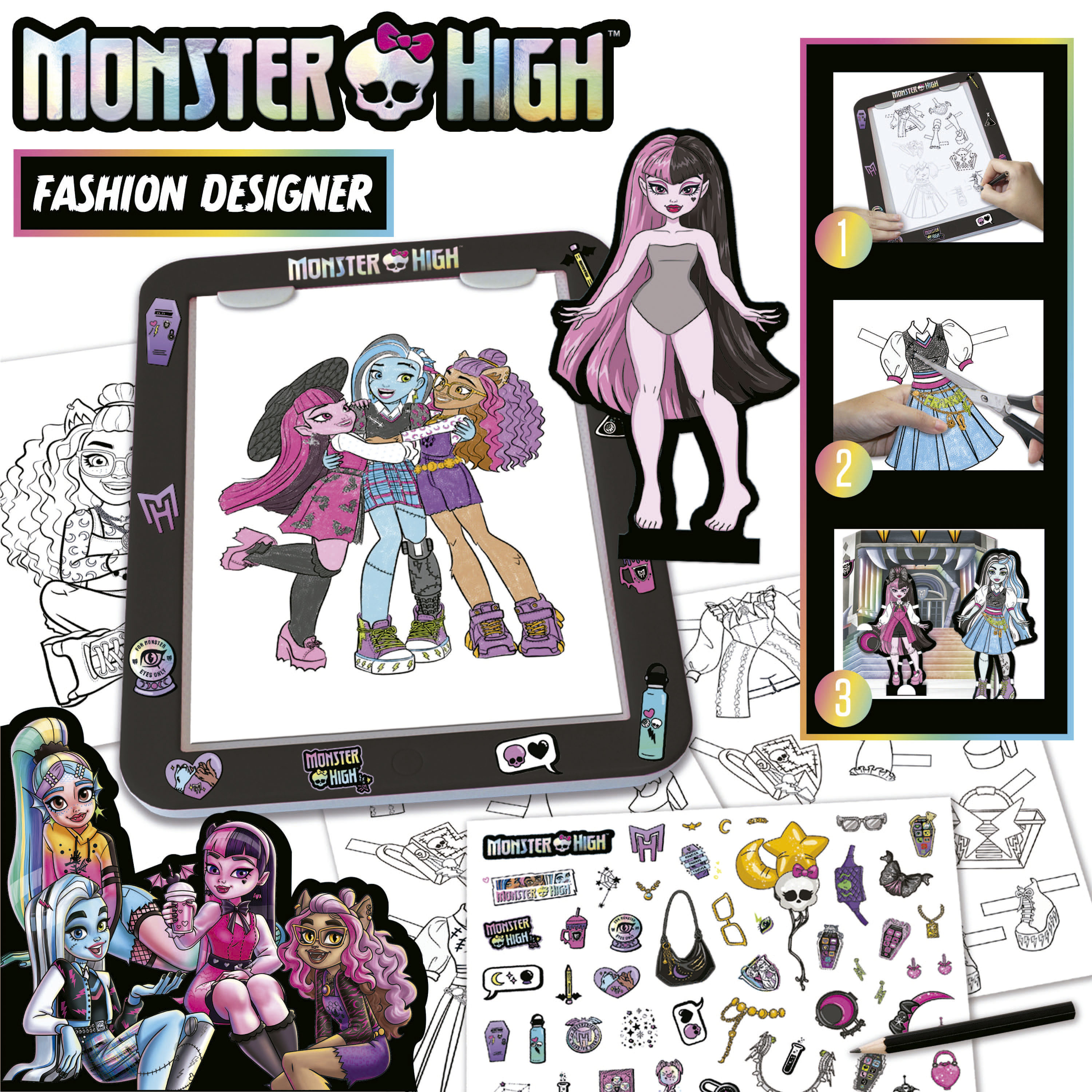 Mesa Diseño Monster High  Educa Borrás 3