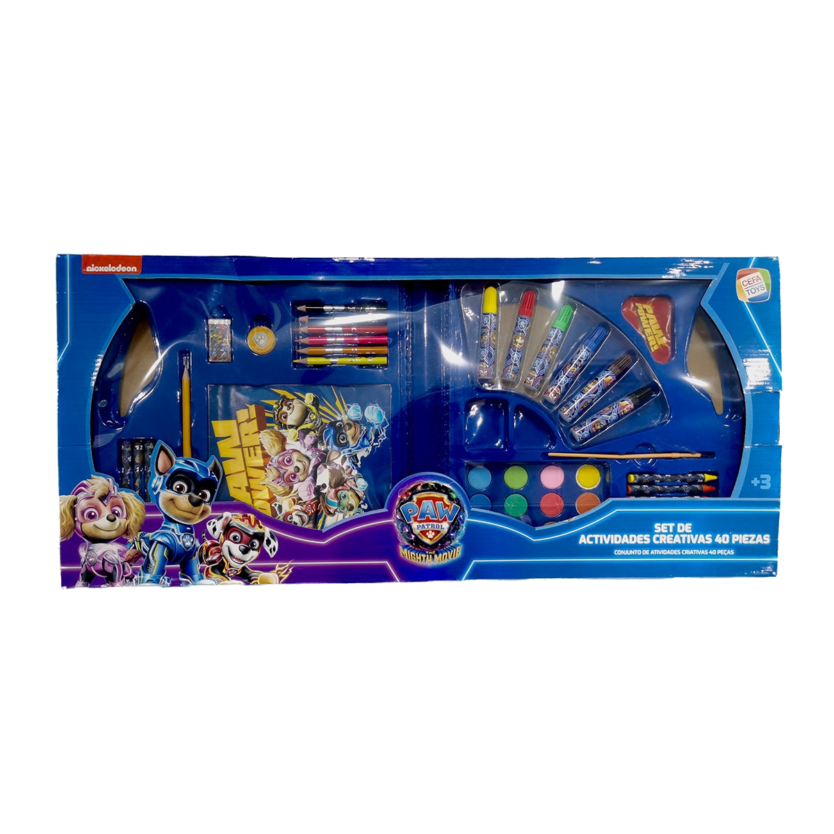 Imagen 0 de Conjunto de Actividades Creativas 40 Piezas Patrulla Canina Cefa Toys