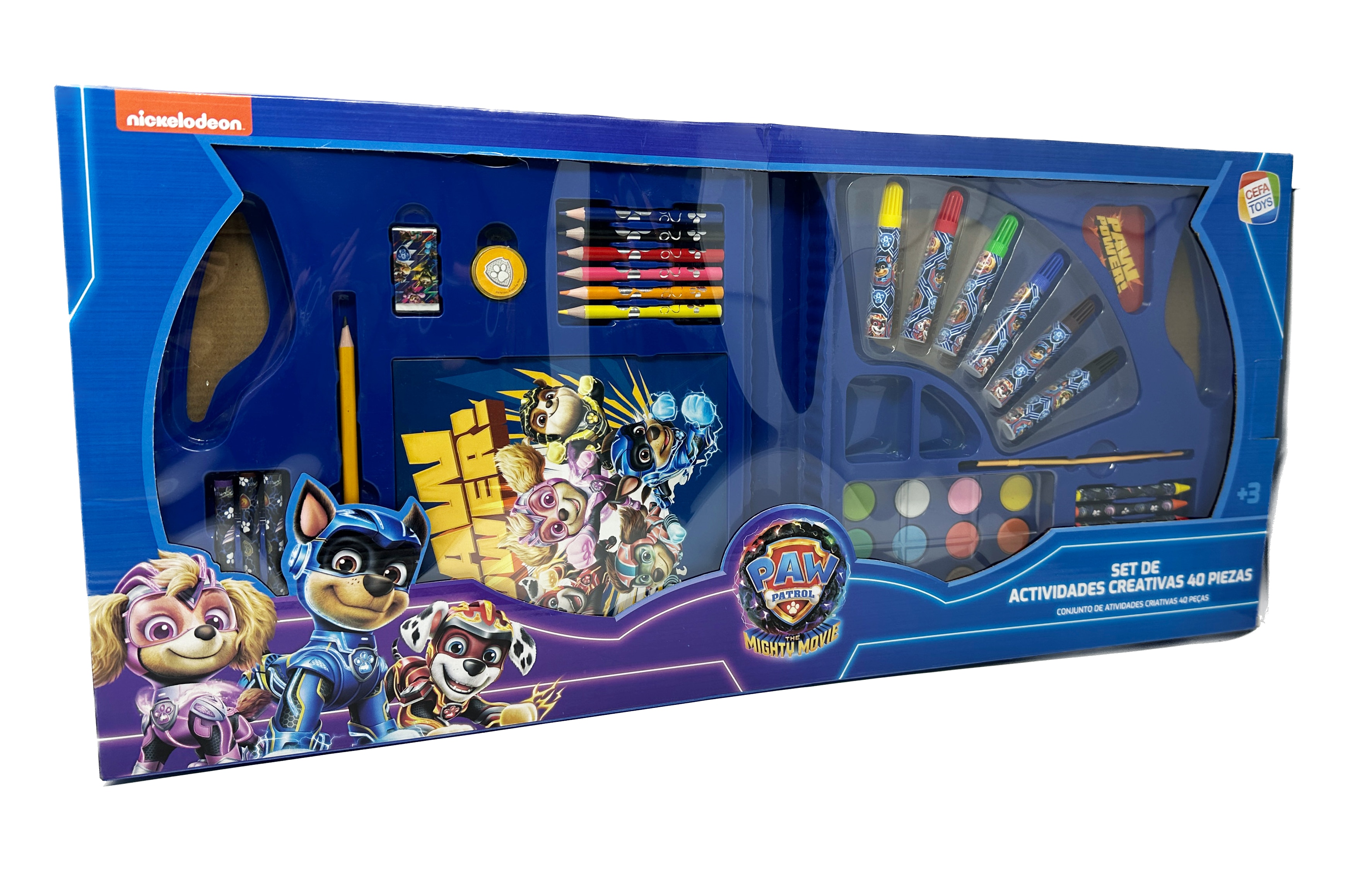 Conjunto de Actividades Creativas 40 Piezas Patrulla Canina Cefa Toys 2