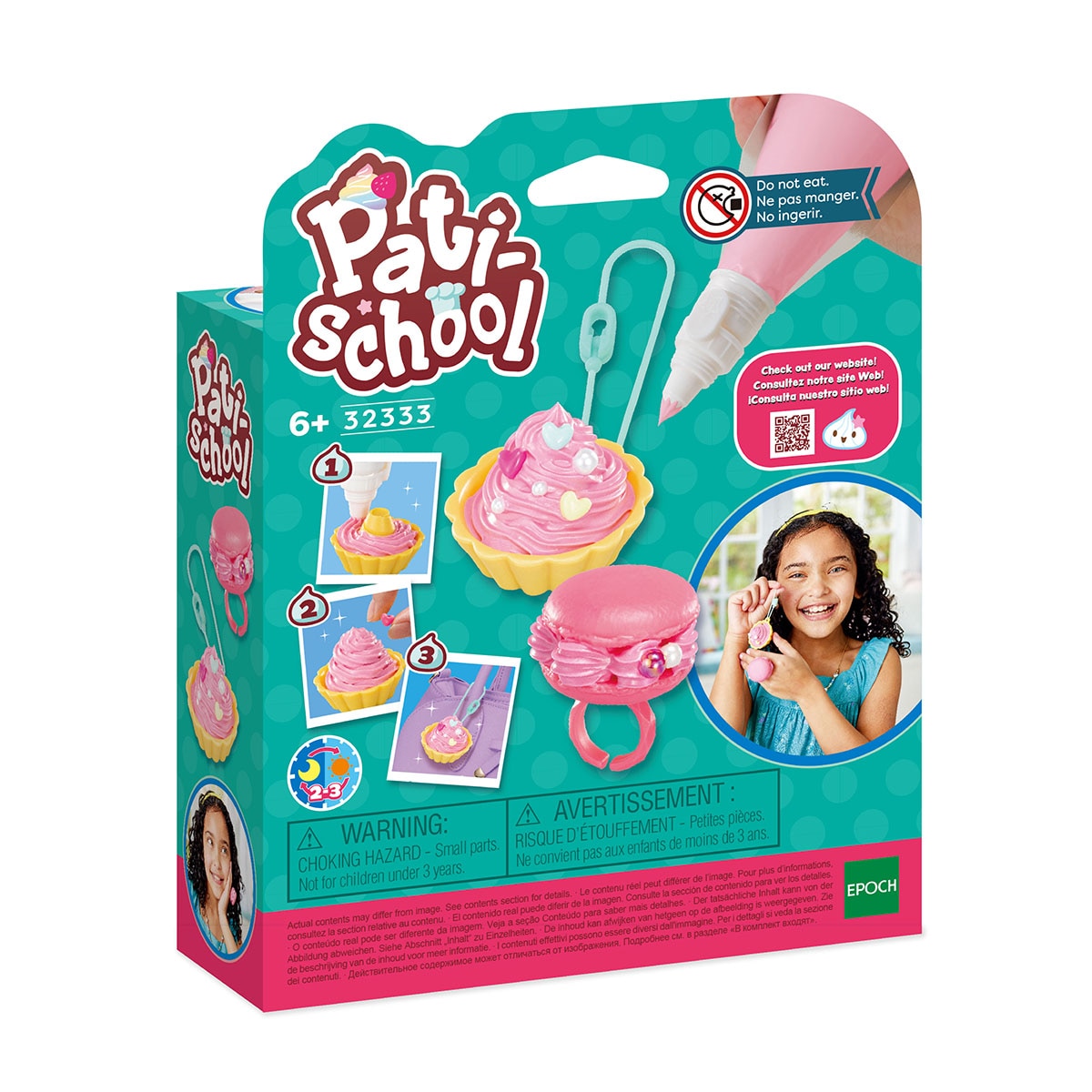 Imagem 0 de Jogo de artesanato Pink Creations Party Kit Pati-School Epoch