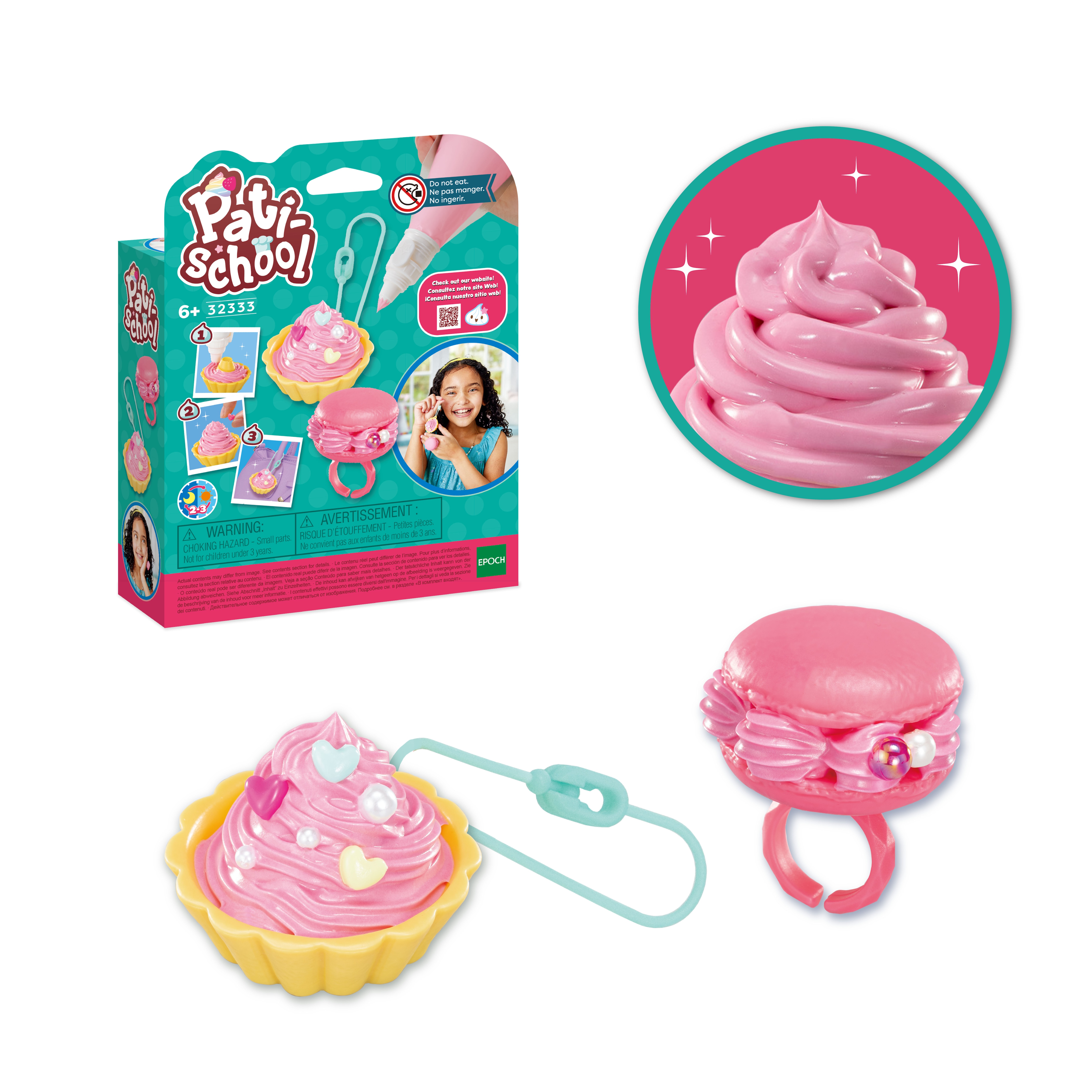 Juego de manualidades Kit Fiesta de Creaciones Rosa Pati-School Epoch 2