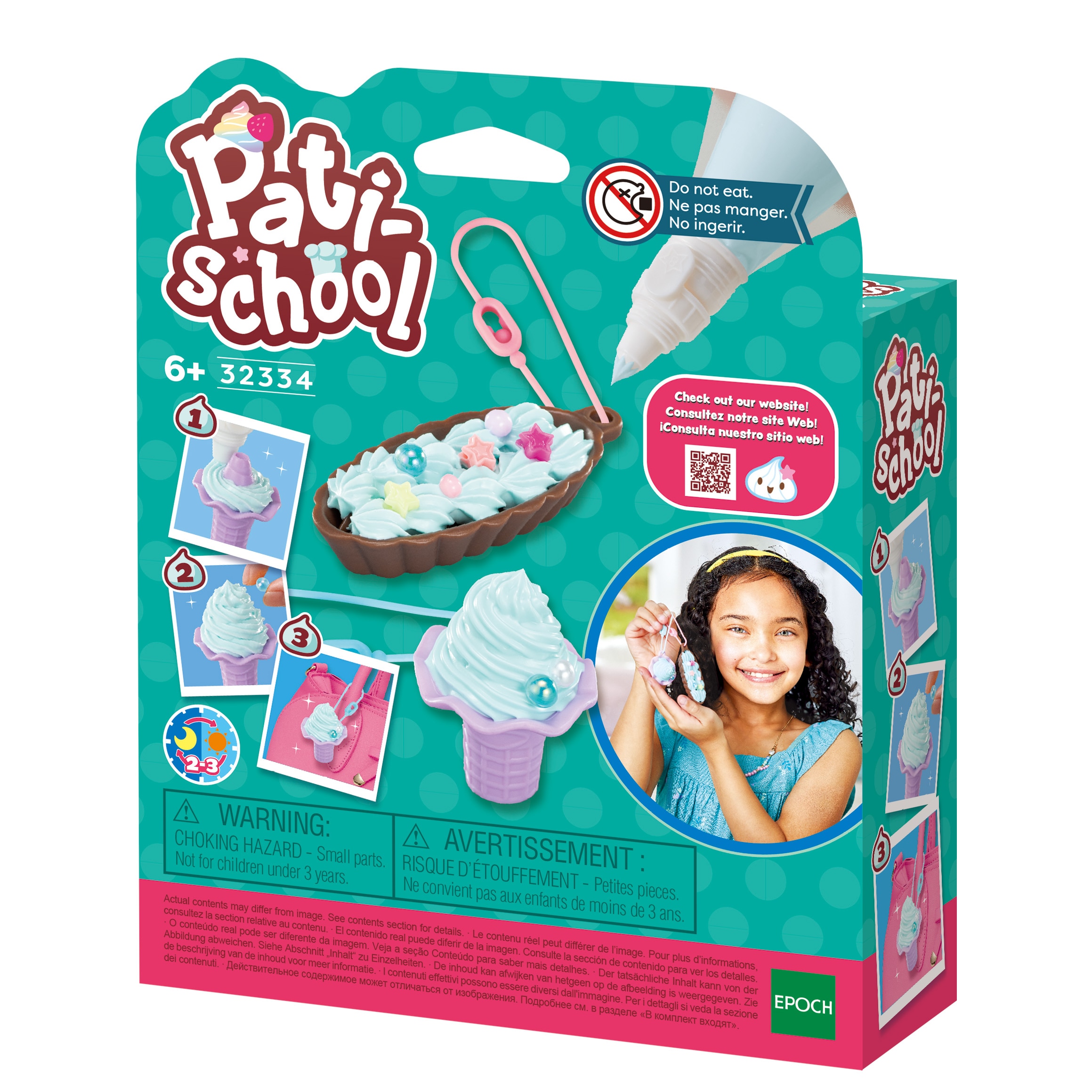 Juego de manualidades Kit Creaciones pastel Pati-School Epoch 3