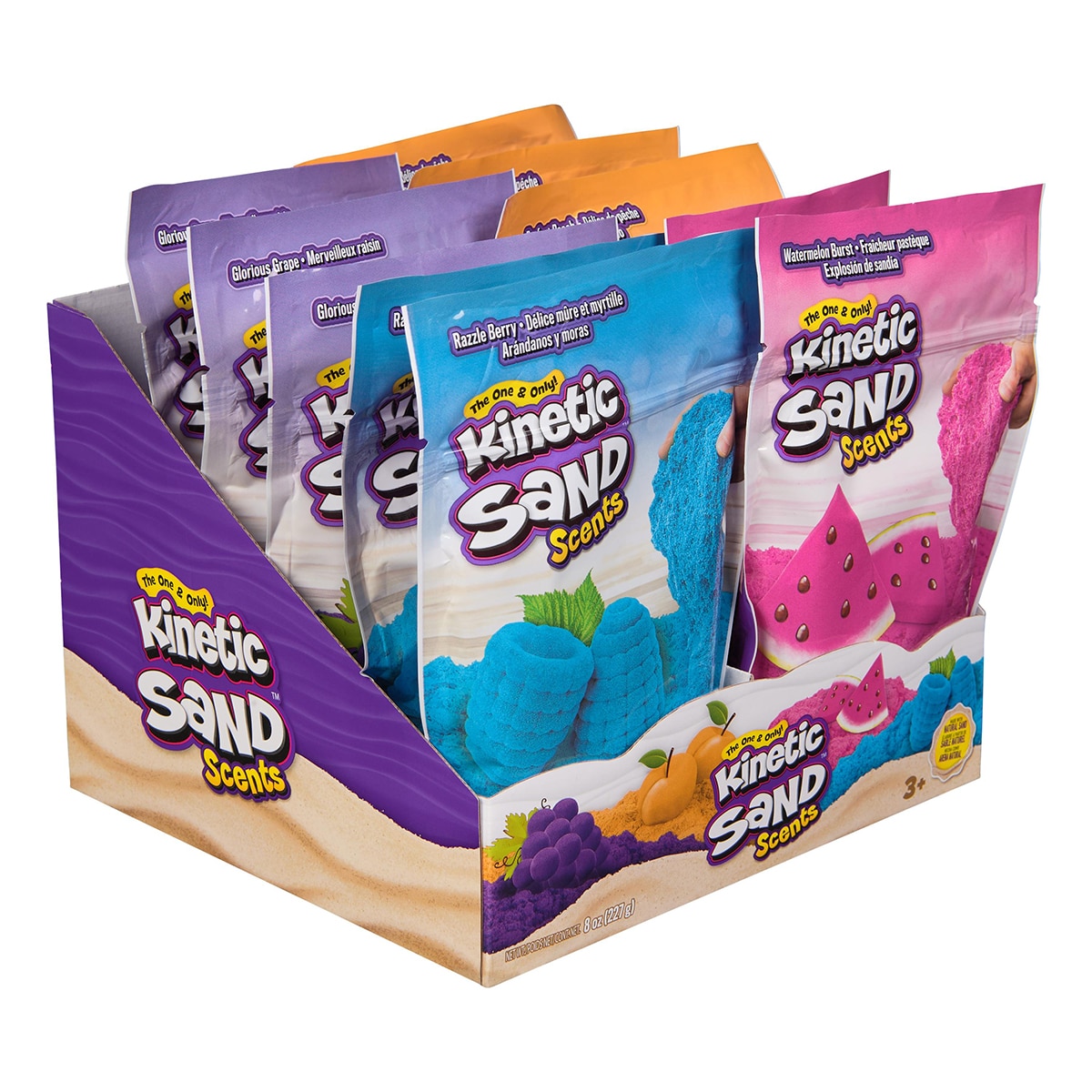Bolsas de Areia Perfumada Kinetic Sand -Artigo Sortido. Envio realizado de forma aleatória 2
