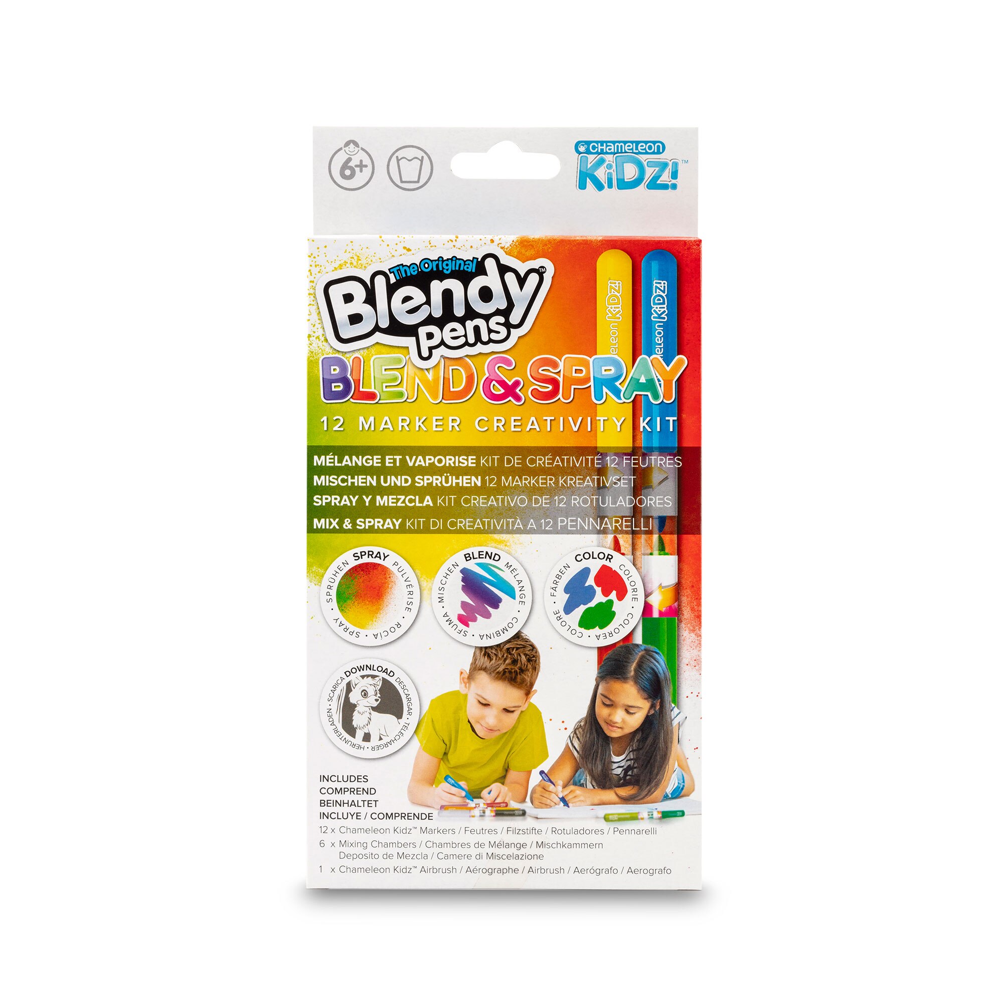 Kit Blend & Spray Blendy Pens Famosa 4