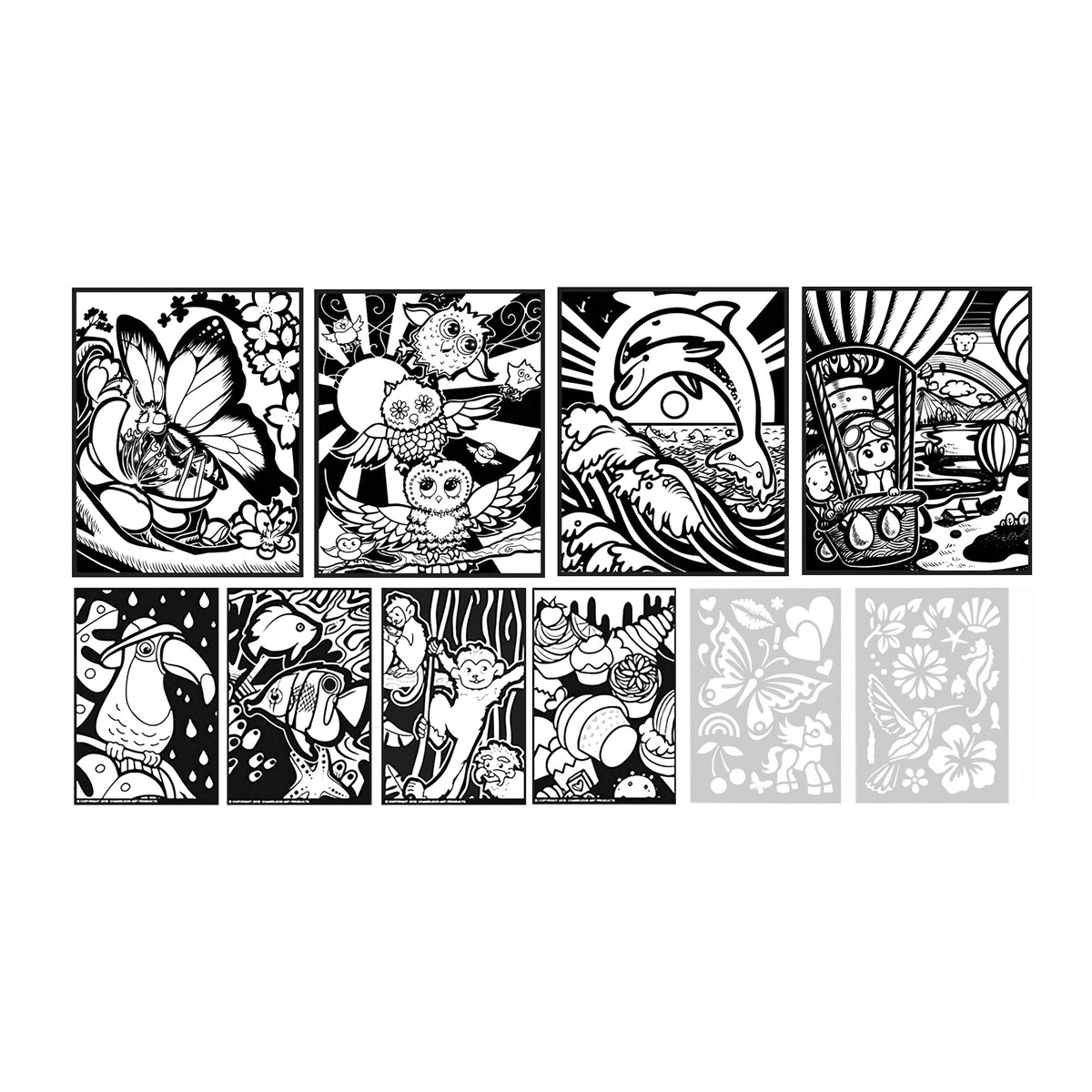 Kit Creativo Art Portfolio Blendy Pens Famosa 4