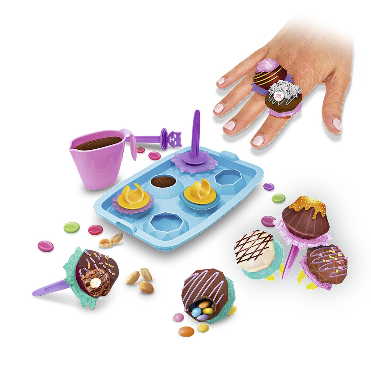 Anéis Zap Chef Choco Pop Bizak 3