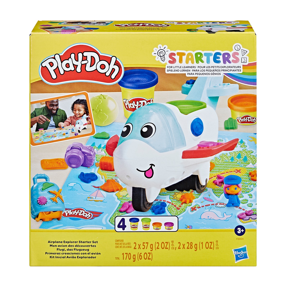 Imagem 0 de Primeiras Creaciones com O Avião Play-Doh Hasbro