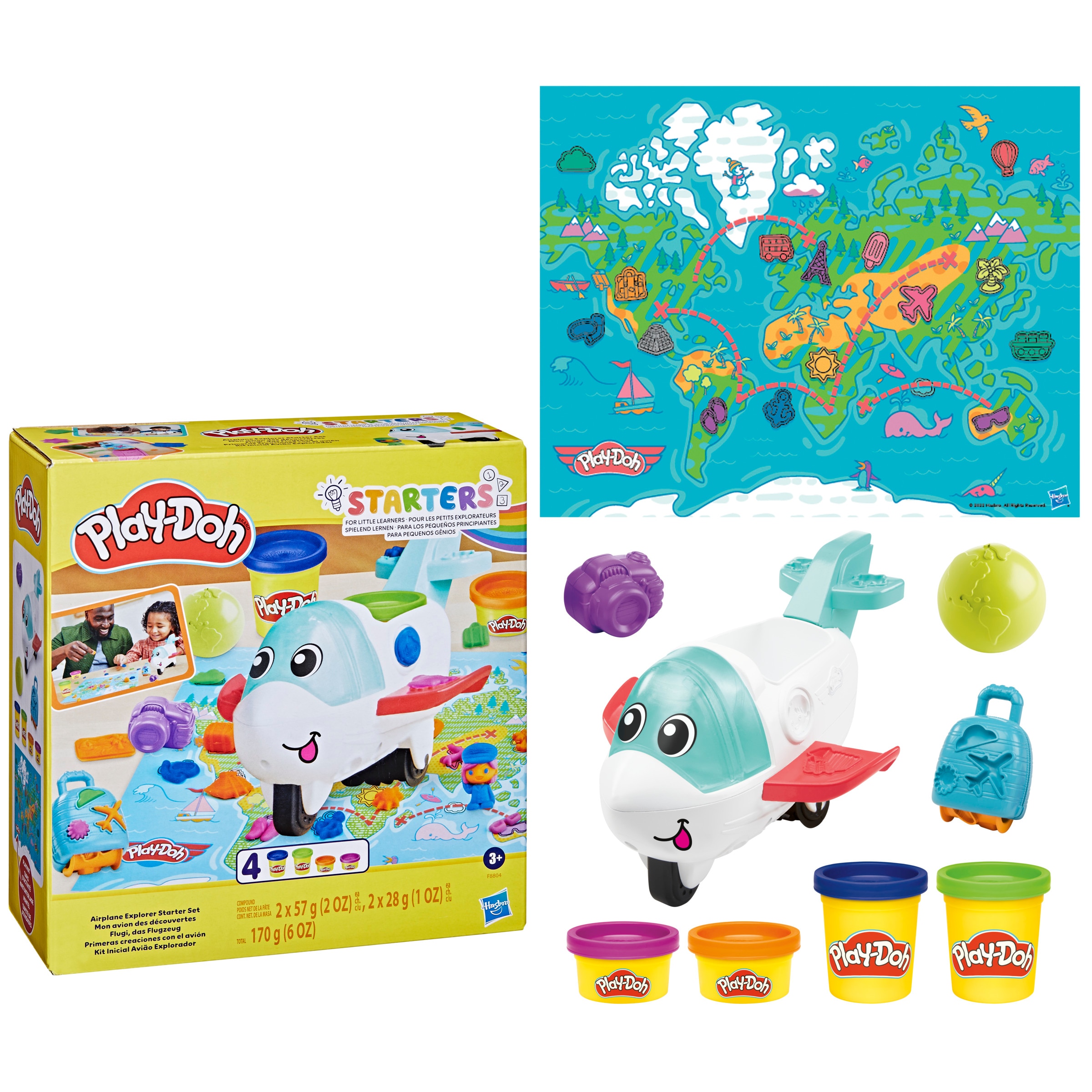 Primeras Creaciones con el Avión Play-Doh Hasbro 2