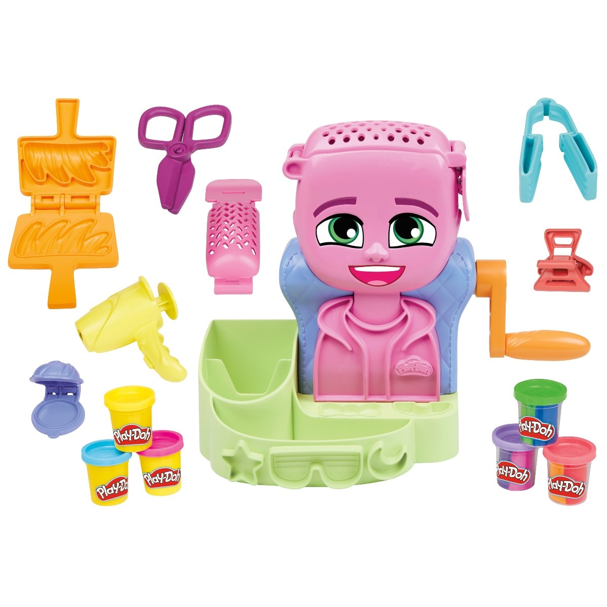 Peluquería Con Estilo Play-Doh Hasbro 3