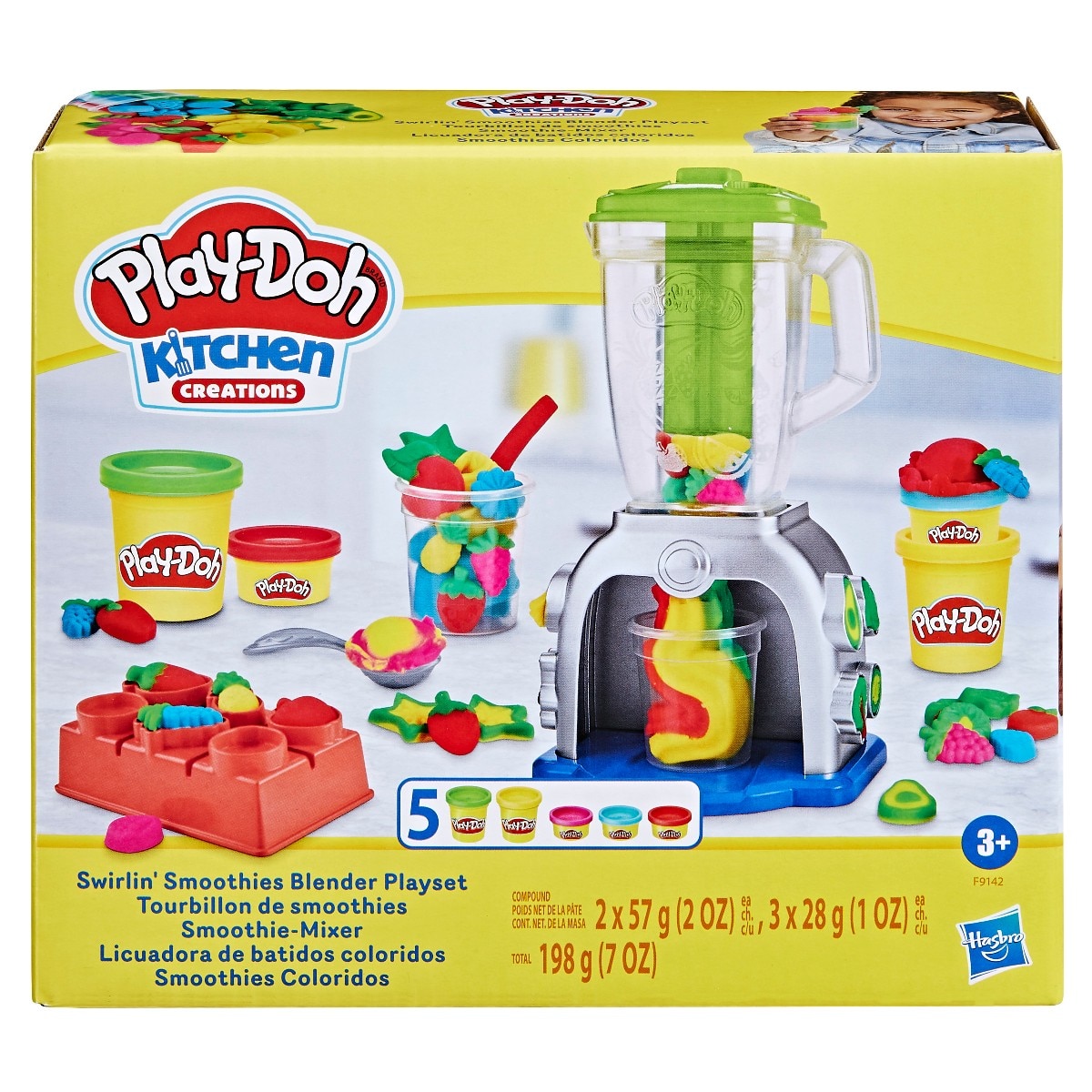 Imagen 0 de Licuadora de Batidos Coloridos Play-Doh Hasbro
