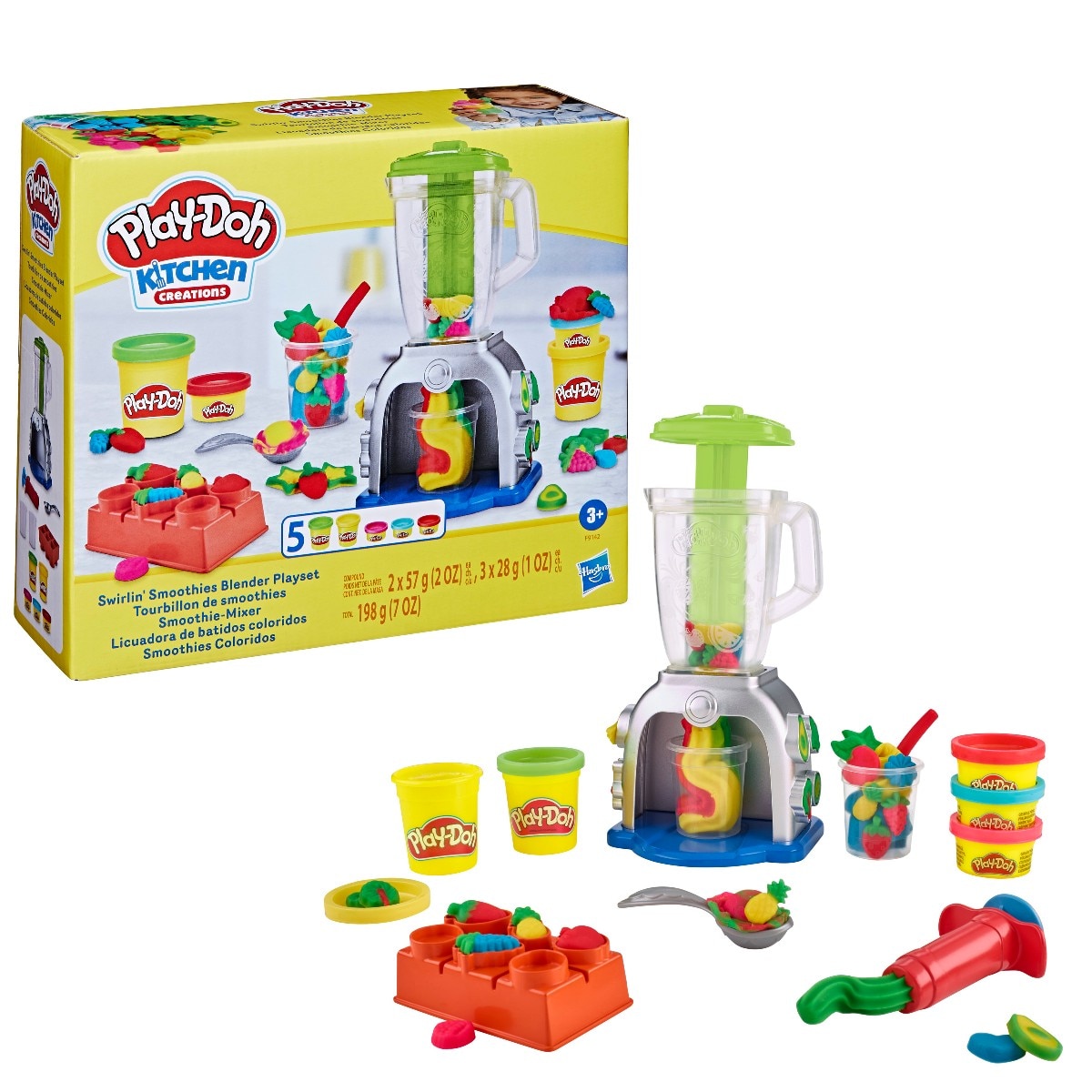 Licuadora de Batidos Coloridos Play-Doh Hasbro 2