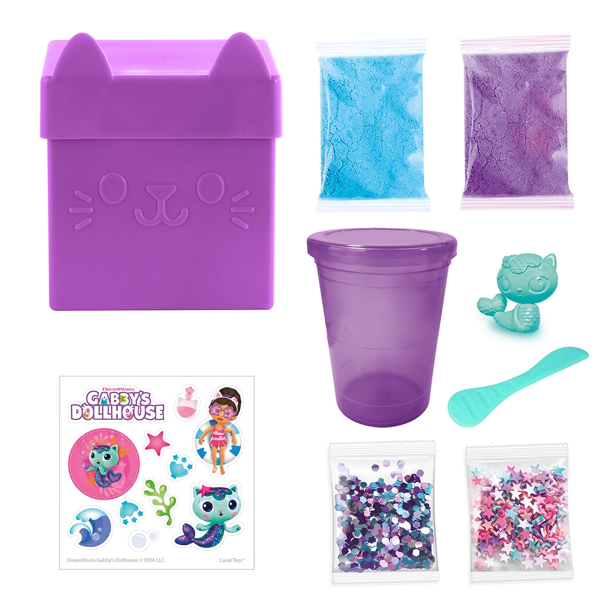 Mini Cat Box Slime 2
