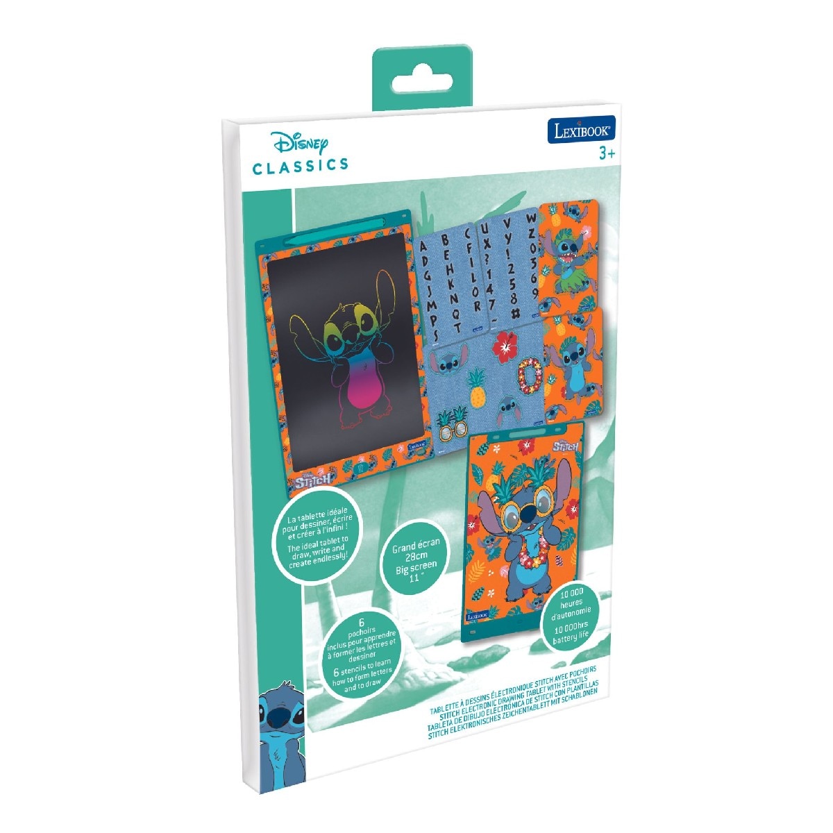 Tablet de dibujo Disney Stitch Lexibook 2
