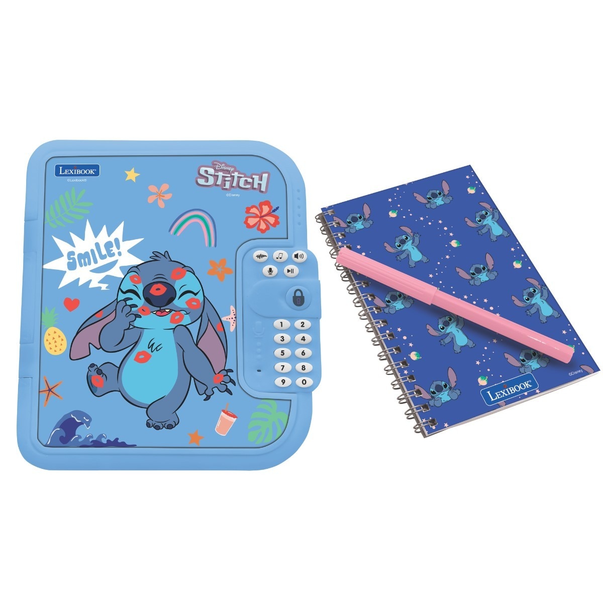Diario secreto Disney Stitch Lexibook 4