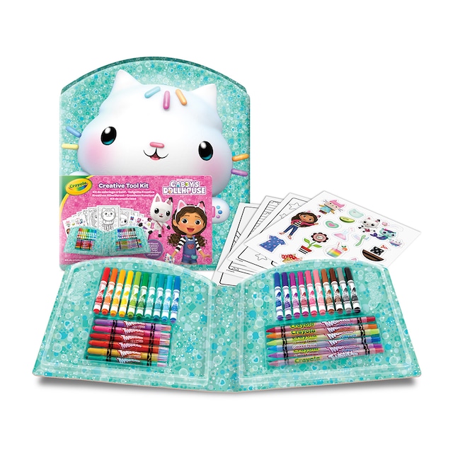 Estuche Creativo Gabby's Dollhouse 44 piezas Crayola