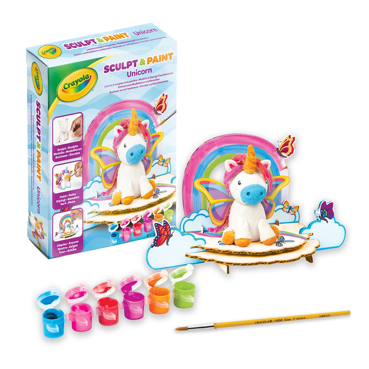 Imagen 0 de Set Crea y Decora Unicornio con Arcilla Crayola